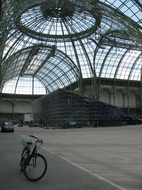 image of bike at Grand Palais