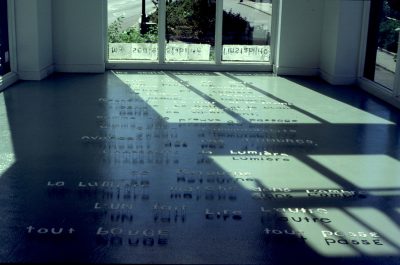 Poésie de passage