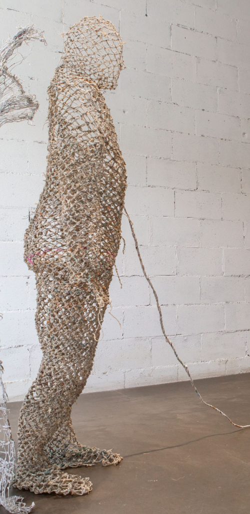 Karen Trask performing "Hanging By A Thread / Ne tenir qu’à un fil", 2022